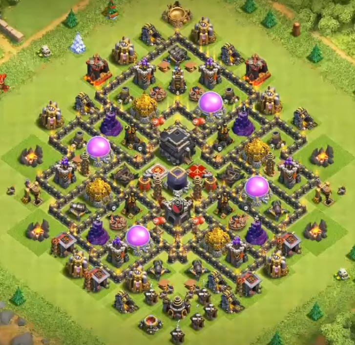 20 Best Town Hall 9 Base Design For 2021 Cocwiki.