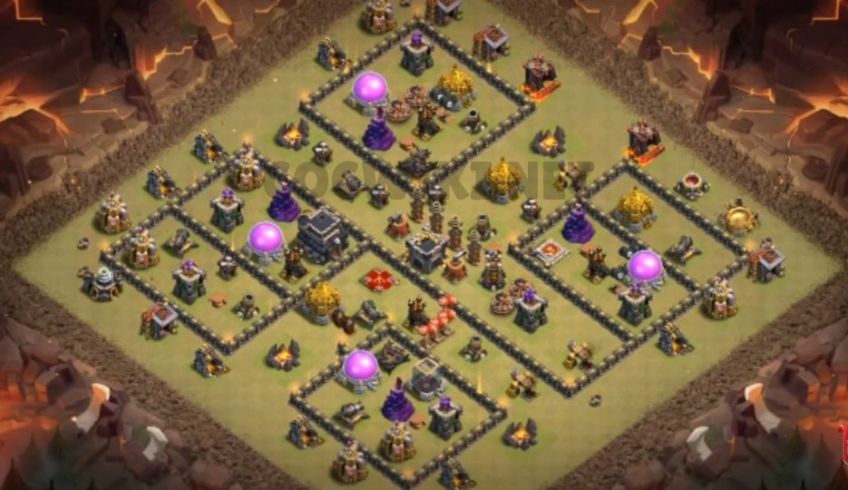clash of clans town hall 9 base