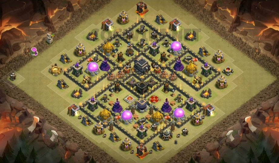 Only Best 30+ TH9 War Base Links. 
