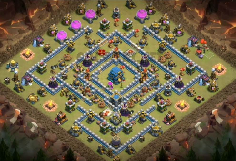 clash of clans th12 war layout link