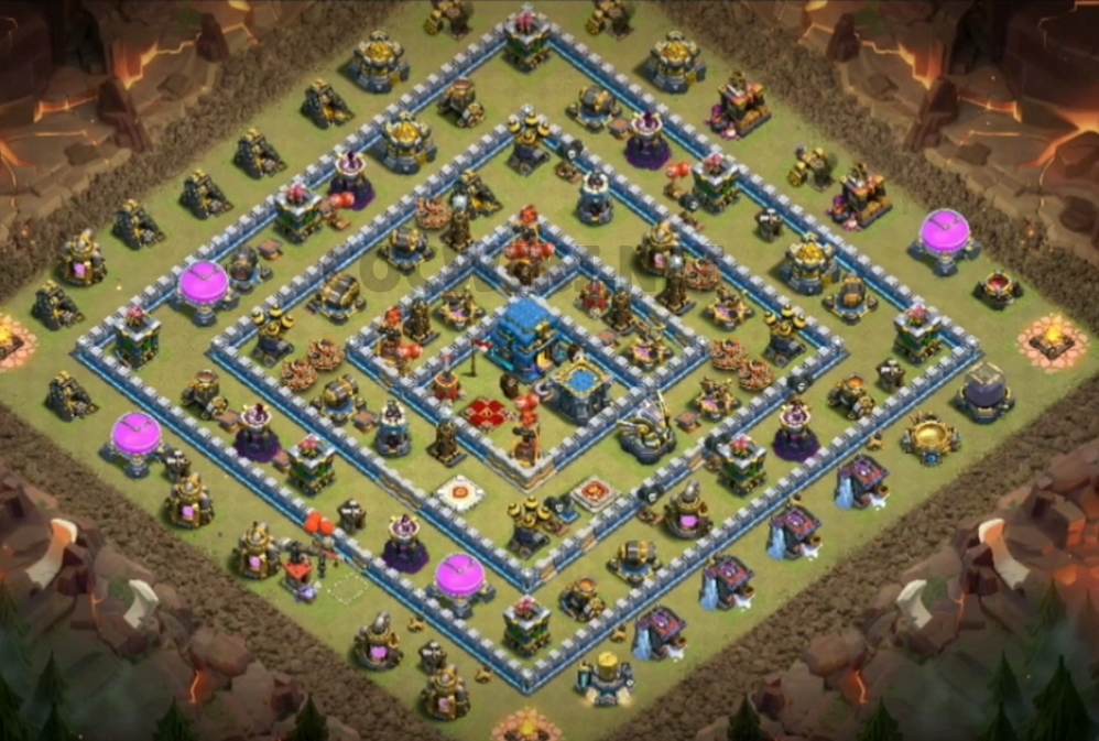 clash of clans town hall 12 base
