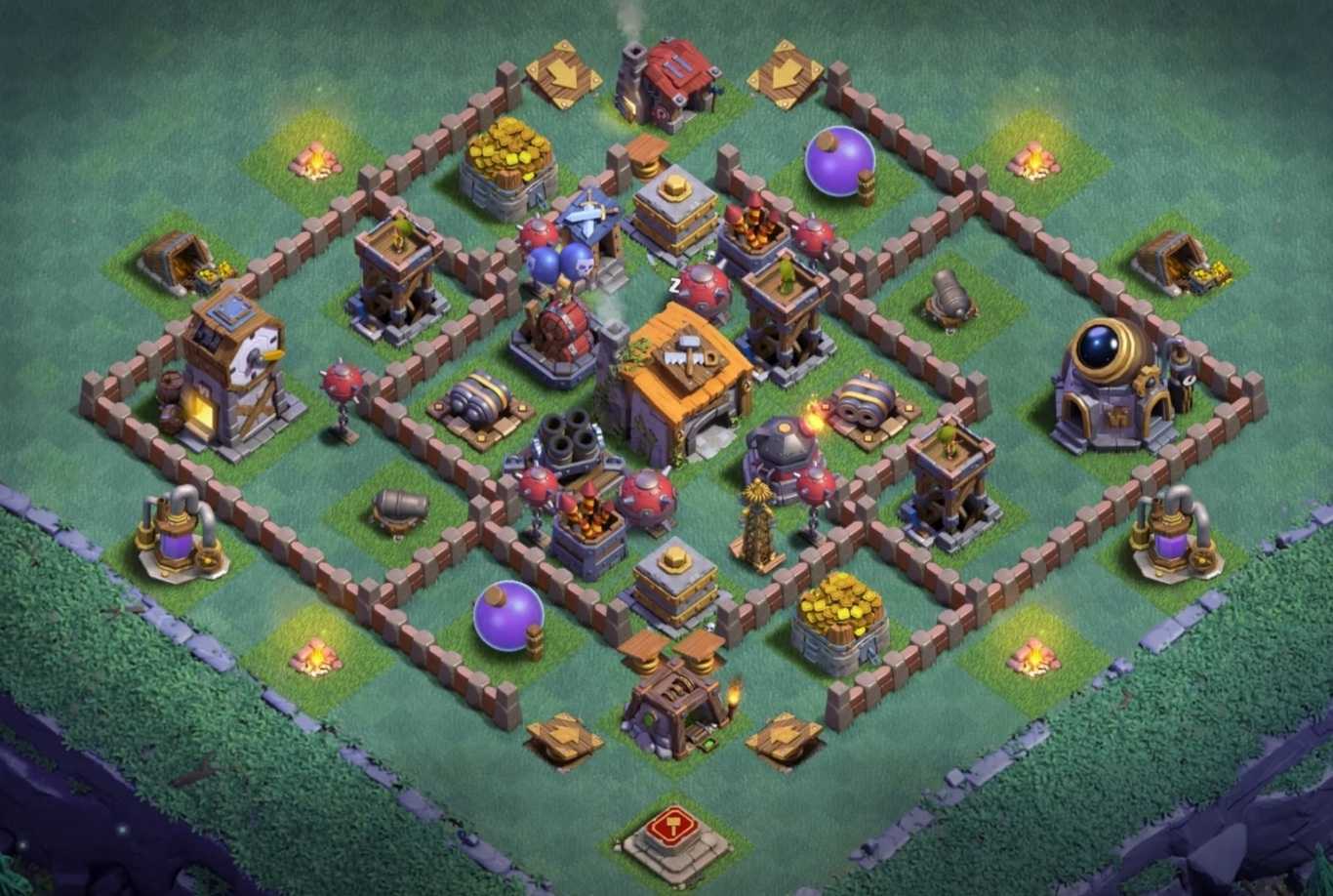 coc bh6 base with link download