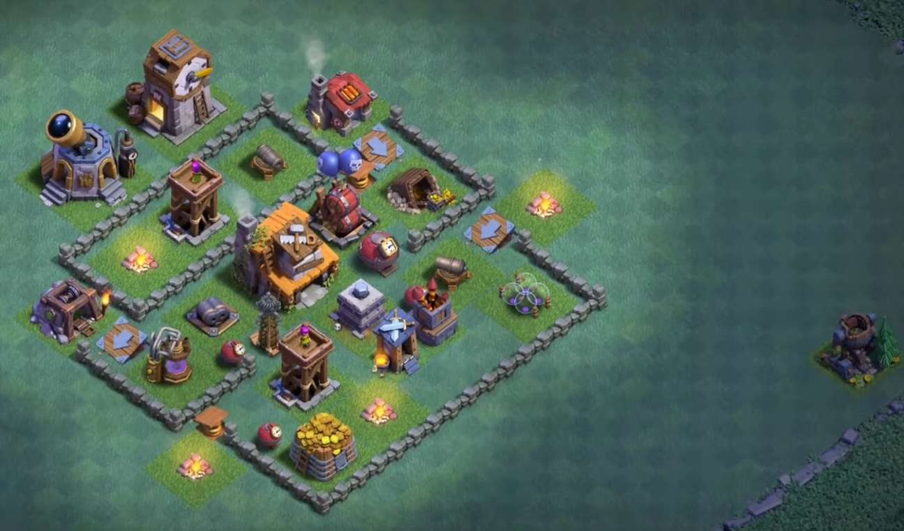 bh4 base clash of clans