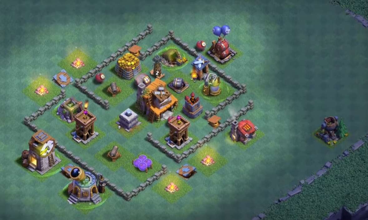 how to make a good builder hall 4 base