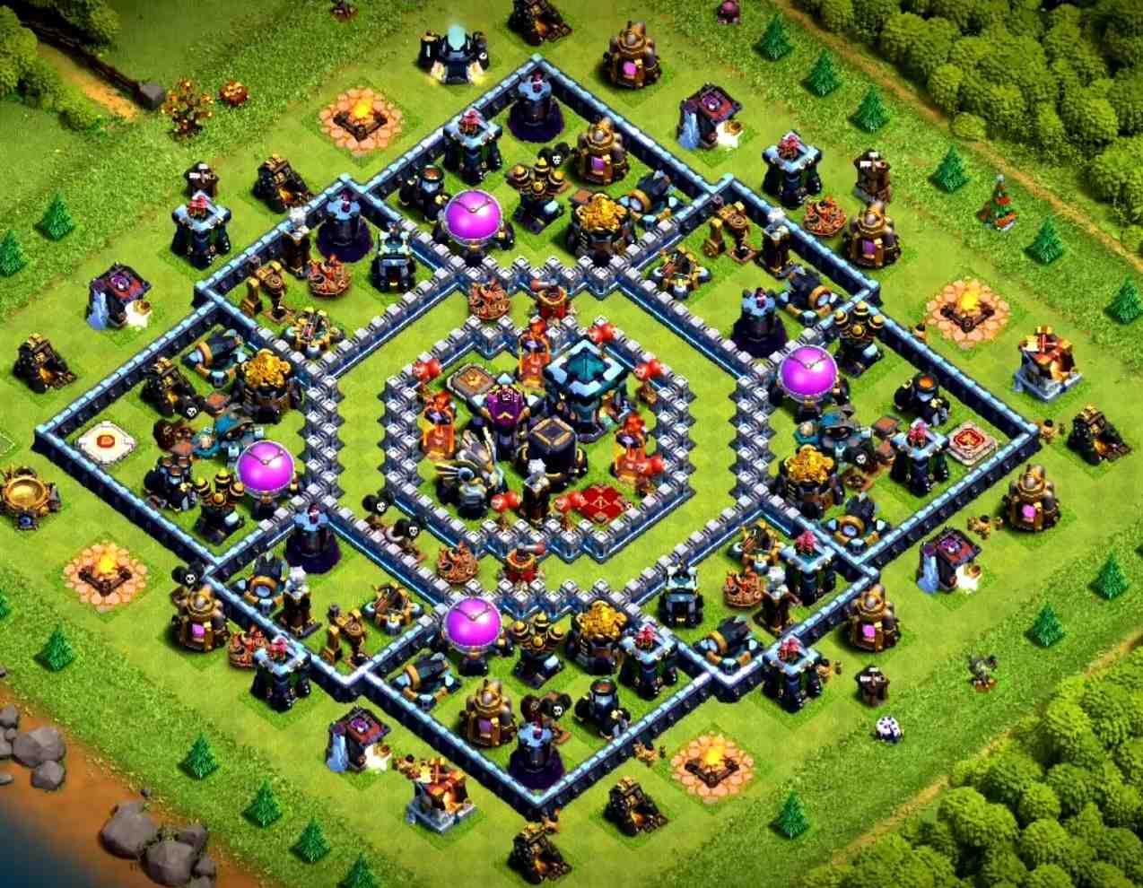 clash of clans town hall 13 base link