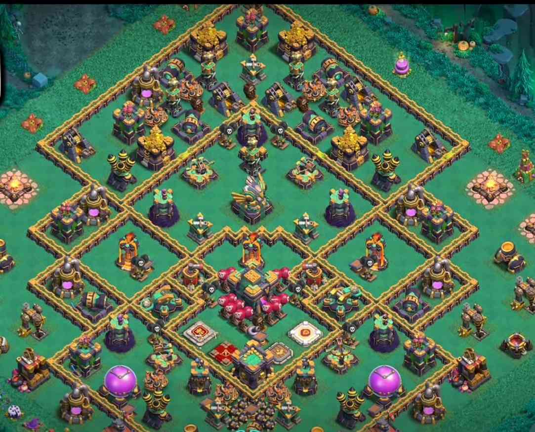 clash of clans town hall 14 base link anti 3 stars