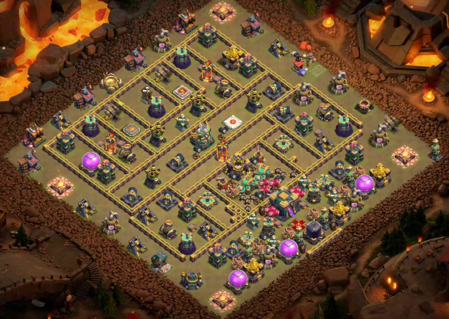 coc th14 base layout link