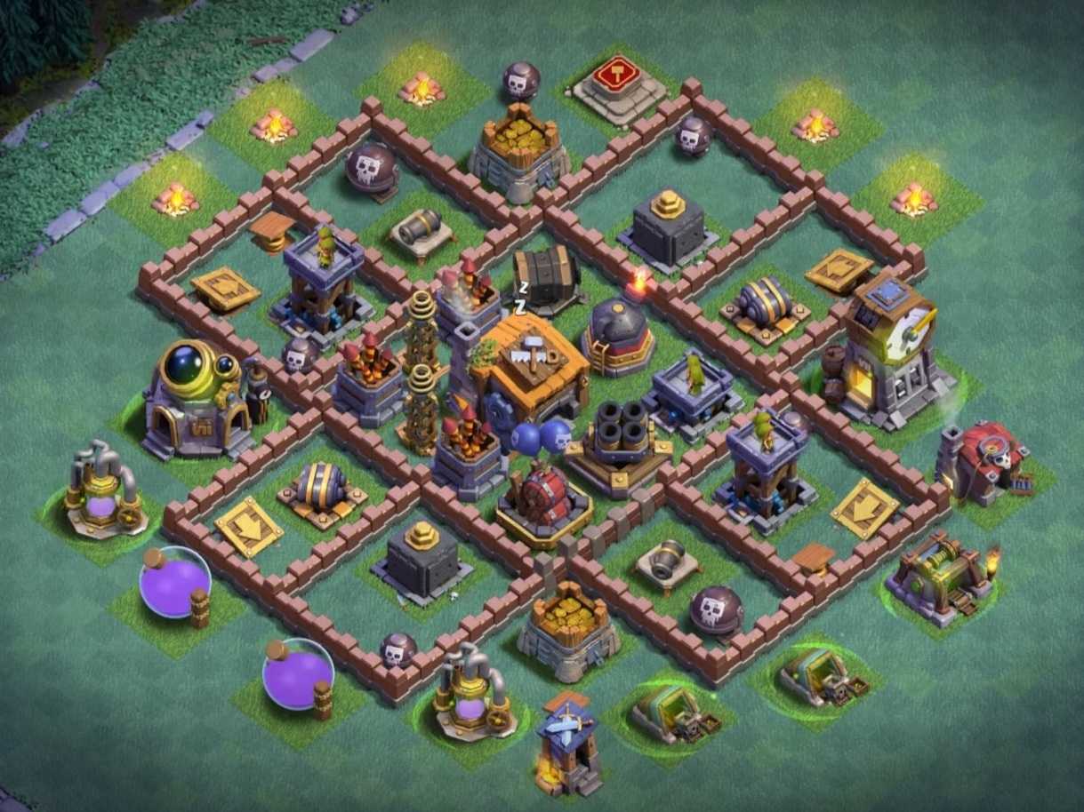 the best builder hall 7 base