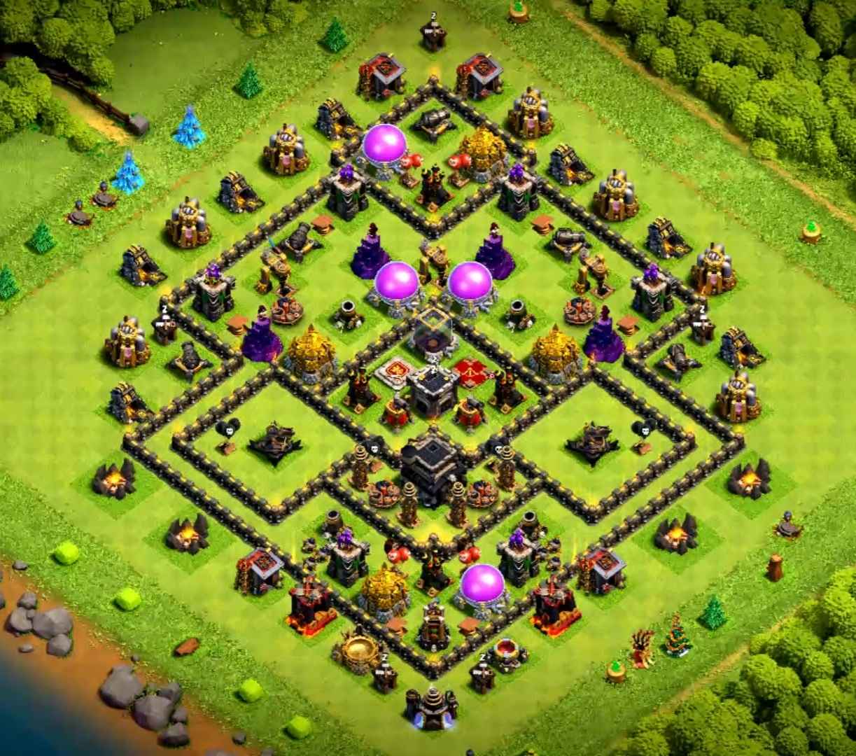 best th9 base with link