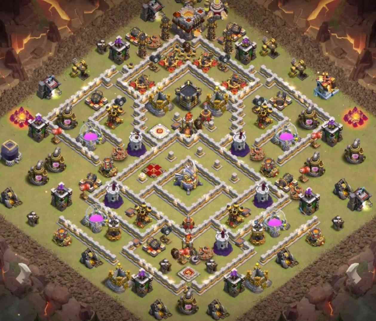 clash of clans th11 home base