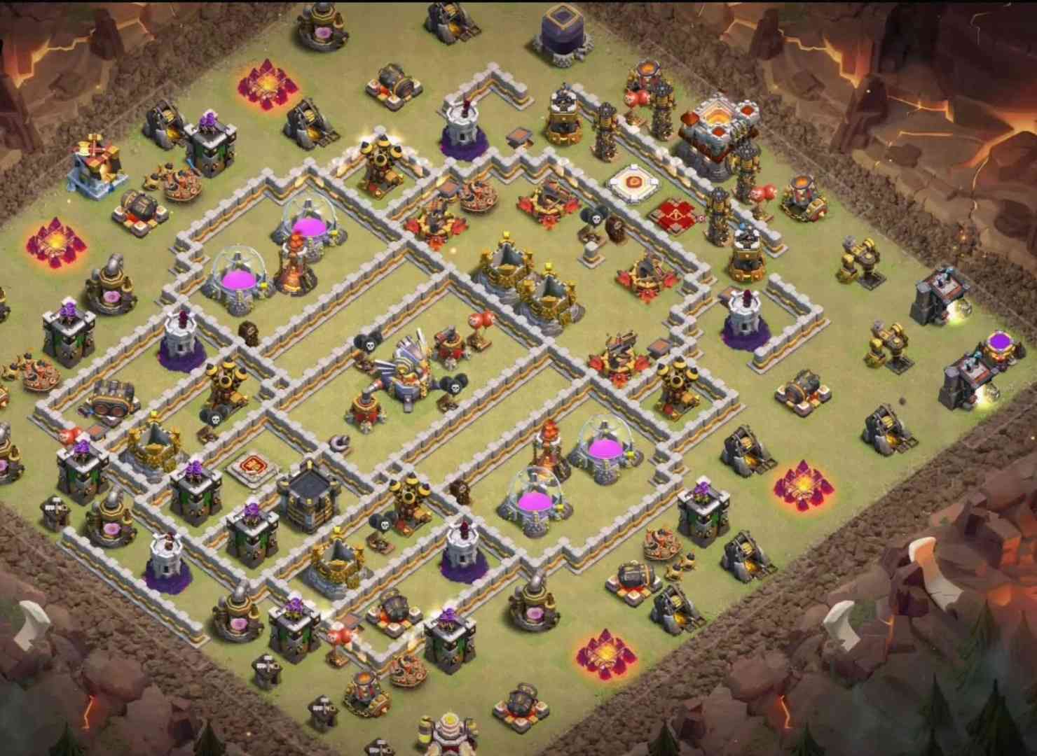 clash of clans th11 base design