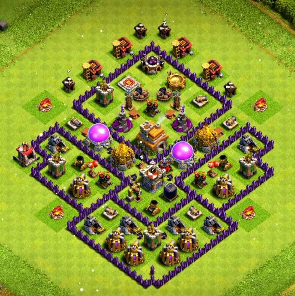 town hall 7 base copy link