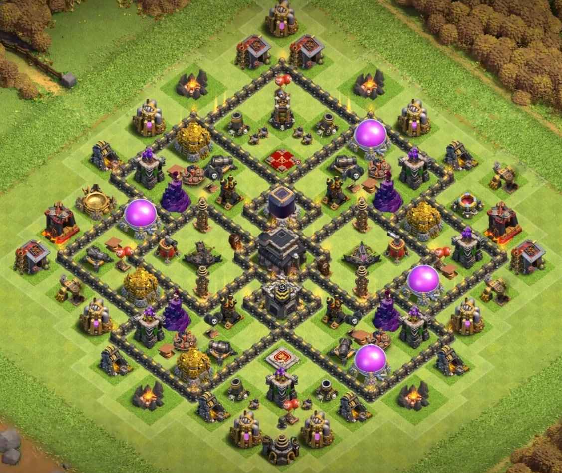 town hall 9 bases coc