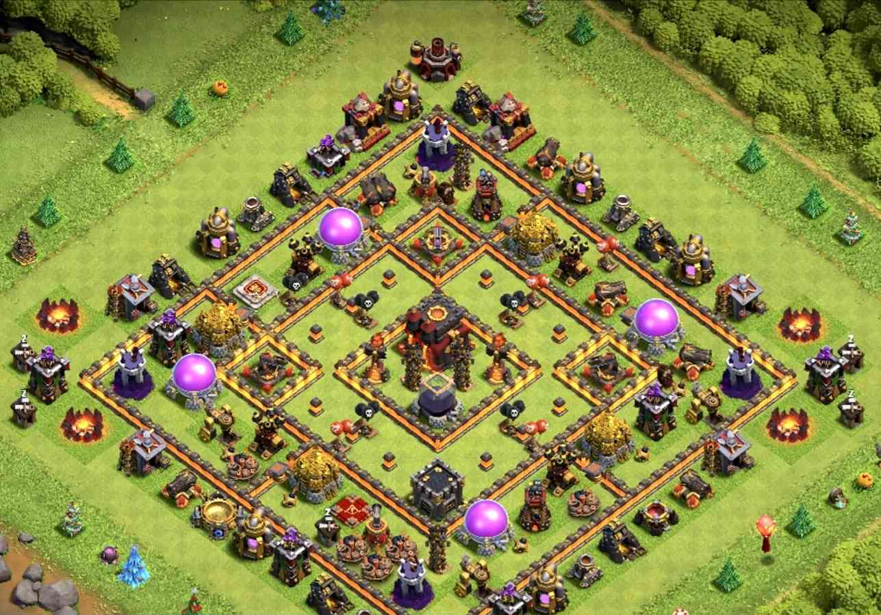 the best town hall 10 base