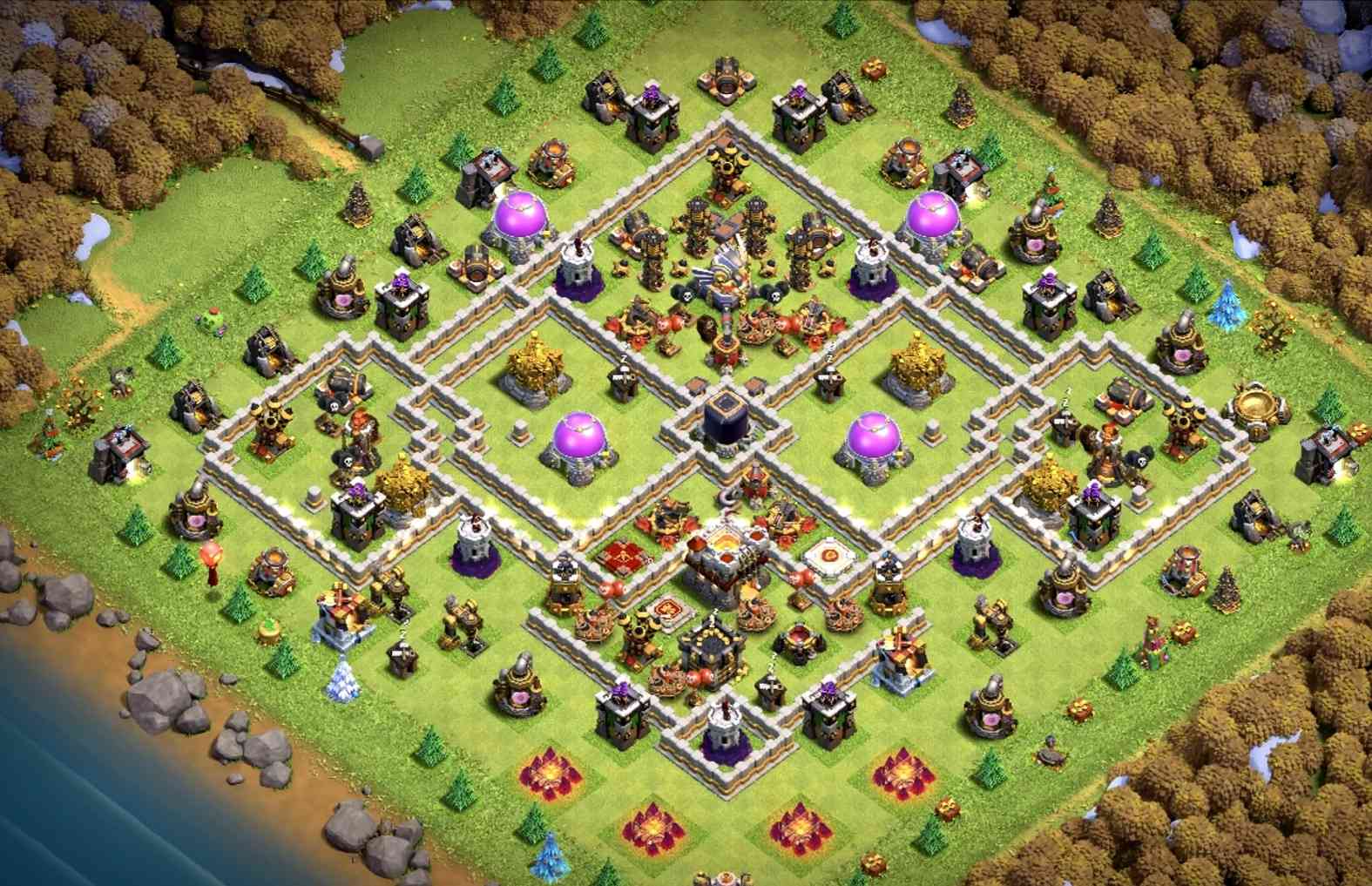 the best town hall 11 base
