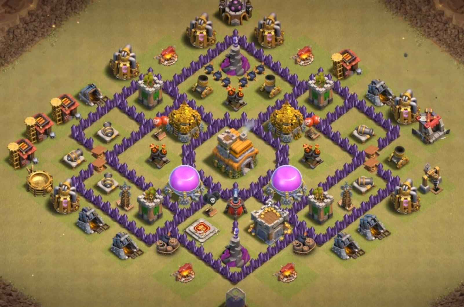 the best town hall 7 base