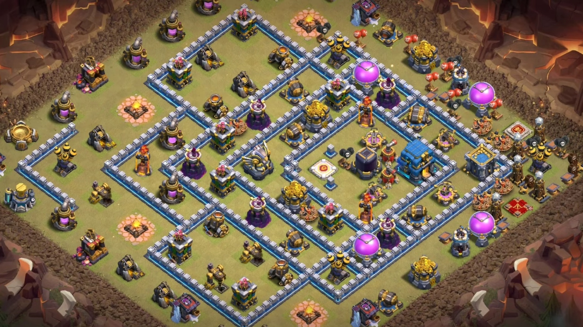 town hall 12 best base link