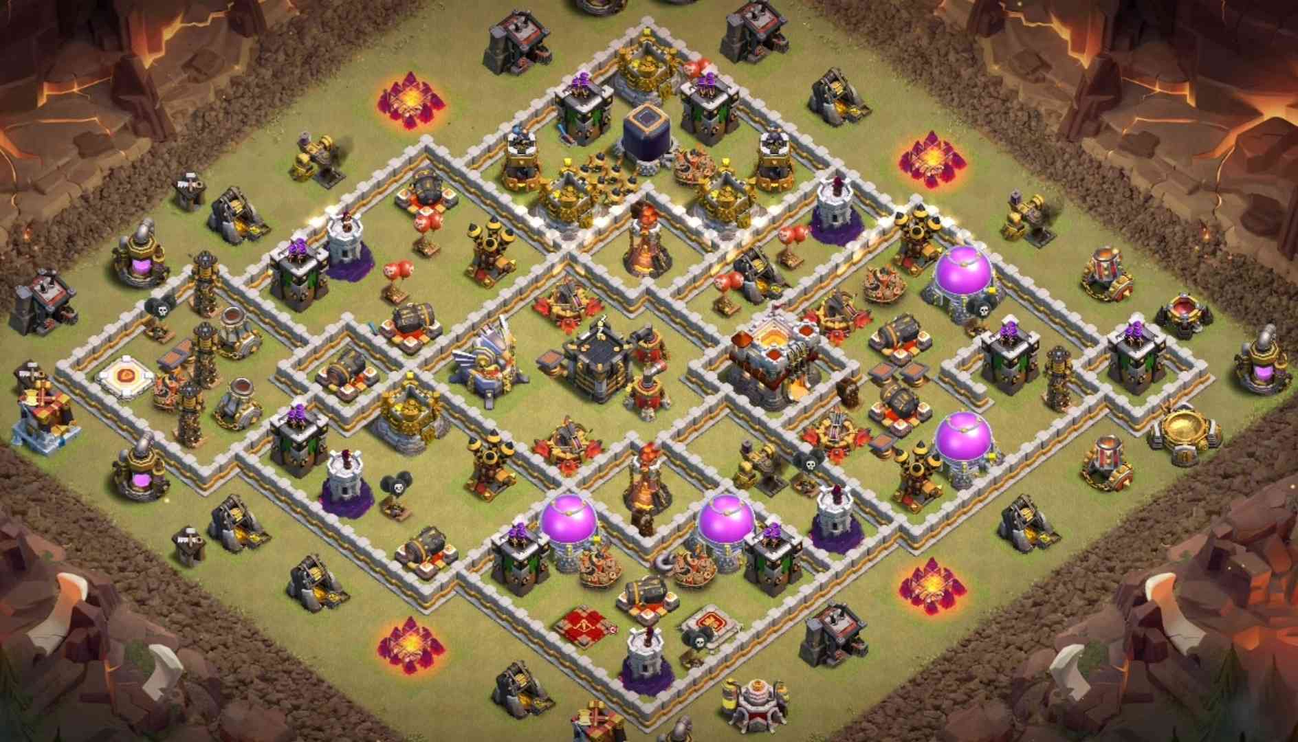best town hall base 11