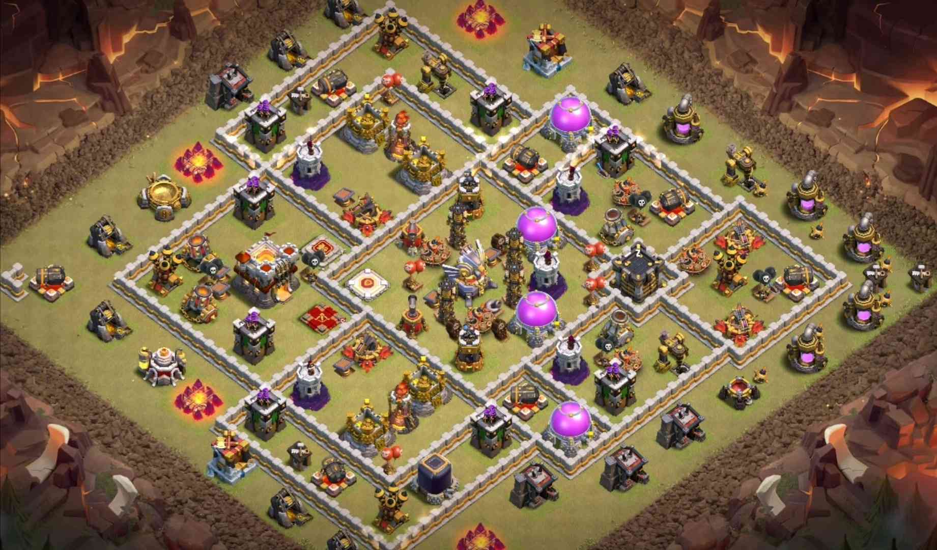 town hall 11 bases coc